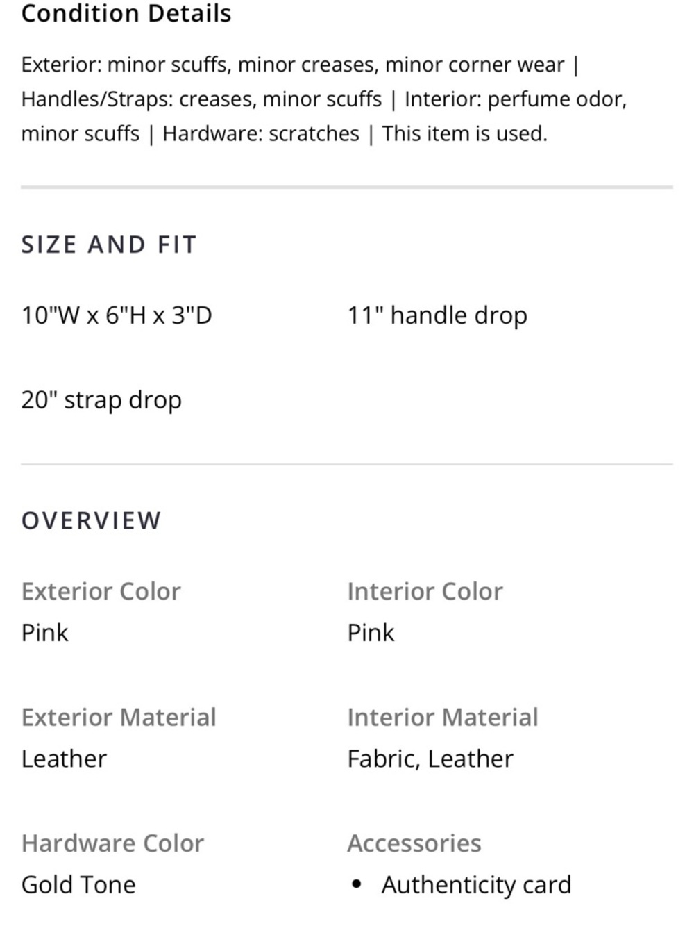 Pink Quilted Chain Shoulder Bag with Gold Hardware - Picture 15 of 15